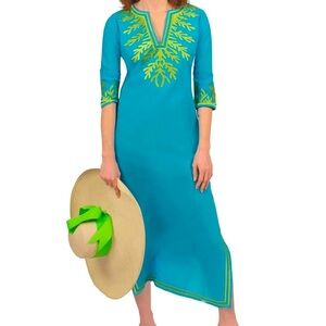 Gretchen Scott Embroidered Caftan